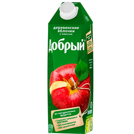 Добрый Деревенские яблочки 1 л